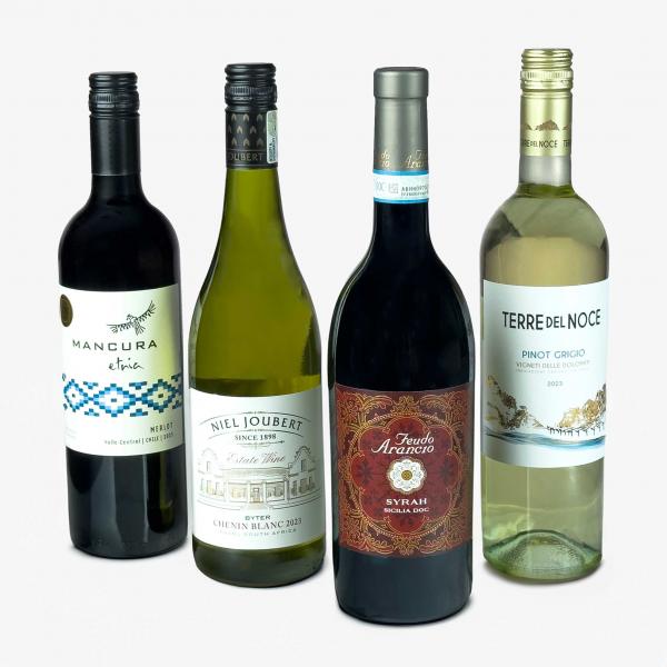 Simply Mixed 4 Bottle Wine Pack