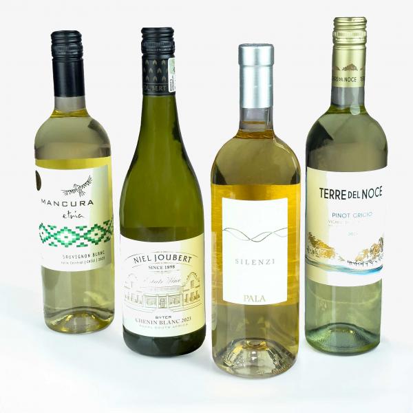 Simply White 4 Bottle Wine Pack