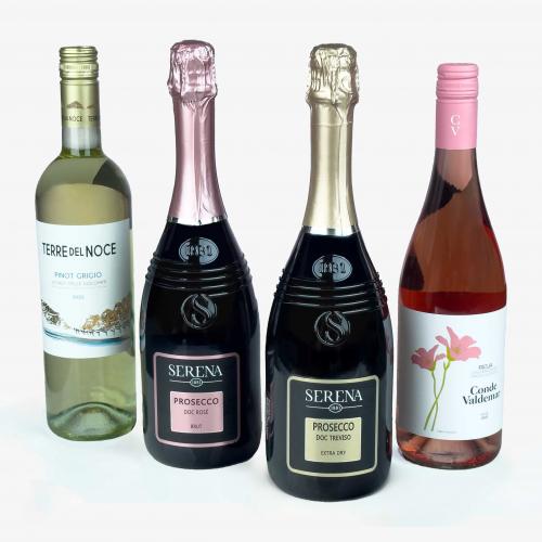 The Bubble and Blush 4 Bottle Box