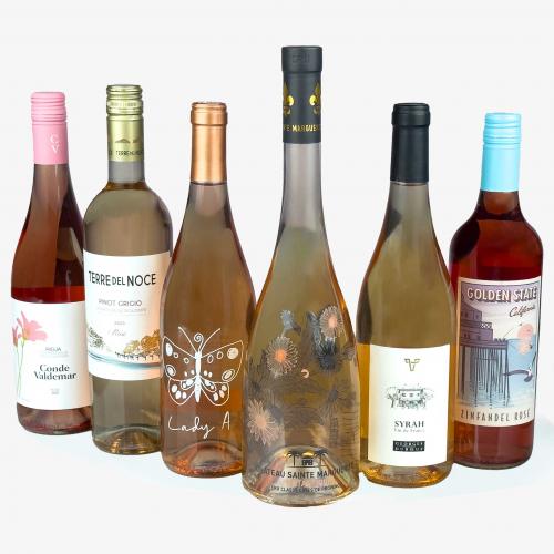 The All Rose 6 Bottle Case
